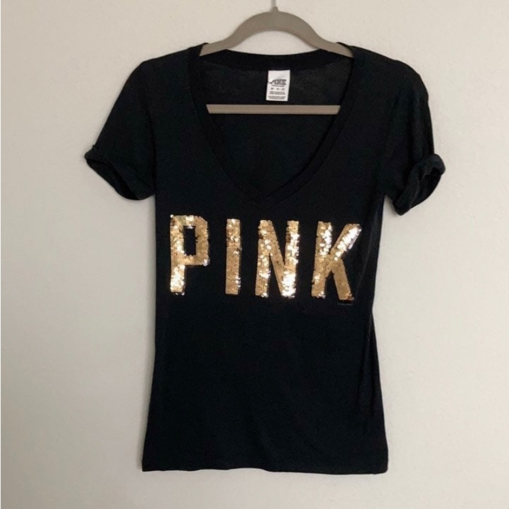 Victoria Secret pink bling shirt